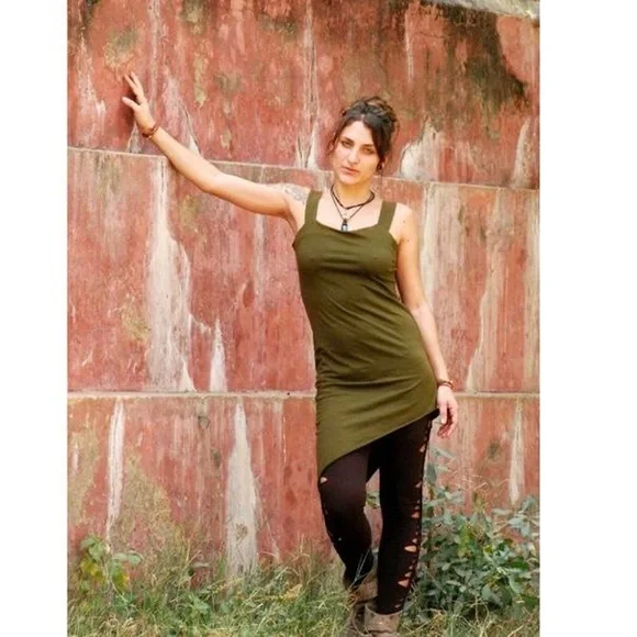 Dresses | Olive Green Hippie Psytrance Fairy Pixie Festival Cotton Lycra Dress | Poshmark Dresses | Olive Green Hippie Psytrance Fairy Pixie Festival Cotton Lycra Dress | Poshmark
